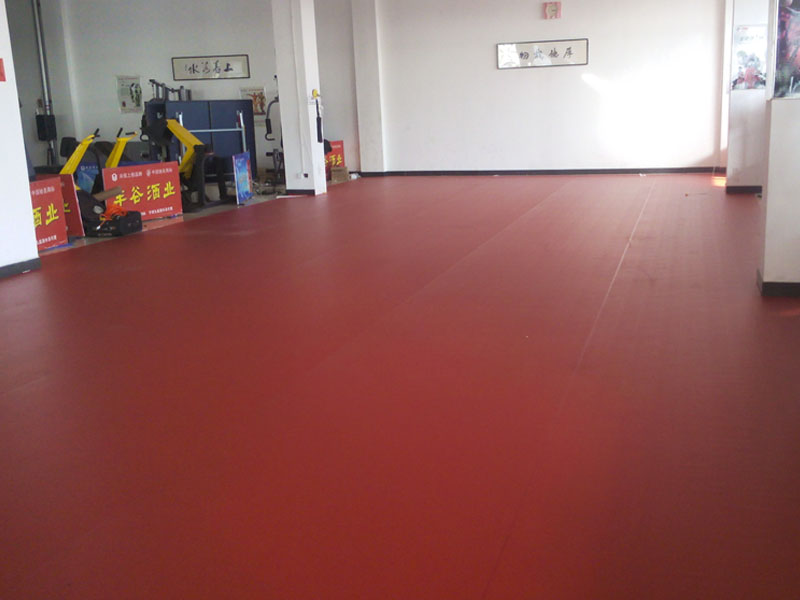 河北石家莊PVC運動地板 久圳室內外運動地板生產廠家