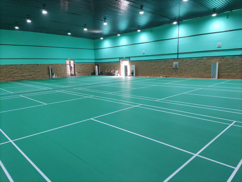 羽毛球地膠 乒乓球塑膠運動地板 健身房地板膠 PVC地膠水晶沙4.5